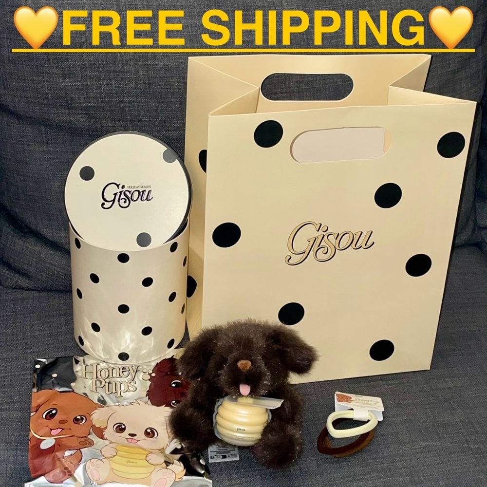 Gisou- Holiday Honey Pup Bundle (Fluffy Pup)